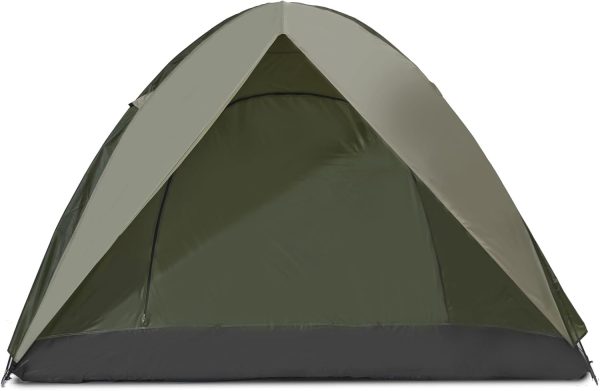 Camping Tent for 6-8 Person Waterproof/Windproof/Ventilation Family Dome Tents with Large Rainfly,Portable with Carry Bag Family Camping,Outdoor Hiking&Traveling