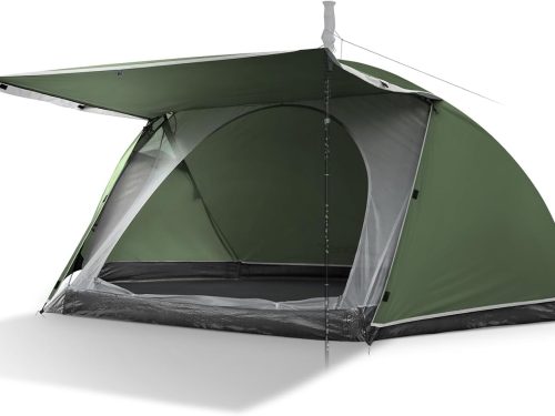 1 Person Tent for Camping, Backpacking Tent with Easy Setup, 3 to 4 Season Camping Tents, Lightweight Outdoor Tent for Hiking Mountain Hunting
