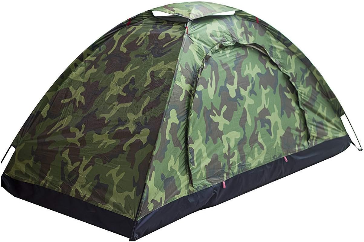 Tent Camouflage Patterns Camping Tent Backpacking Tent for Camping Hiking 【Outdoor Equipment】