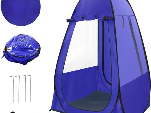 Pop Up Tent, Clear Outdoor Tents Sports Fishing, Rainproof and Windproof Beach Camping, Lightweight and Sturdy, Easy Set Up, UPF 50+ Portable Folding 39" x 64"