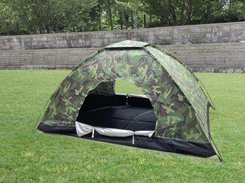 Camping Tent Lightweight Backpacking Tent Camouflage Outdoor Equipment for Camping Hiking Biking Trip Upgraded Large Space